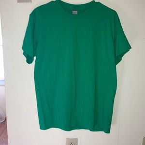 Plain green t-shirt